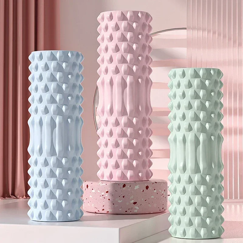 

Пенопластовый ролик для массажа глубоких тканей, устройство для облегчения боли в спине, ролик для самомассажа, йоги, пилатеса, массажа, ролик из ЭВА