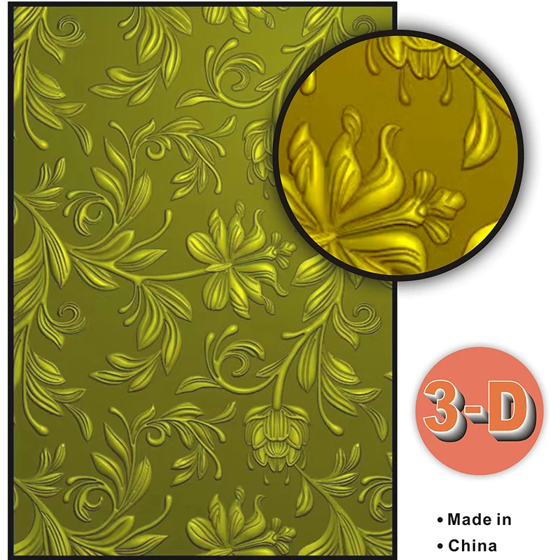 Папка для тиснения с трехмерной текстурой-мини-ботанический сад Tim Holtz