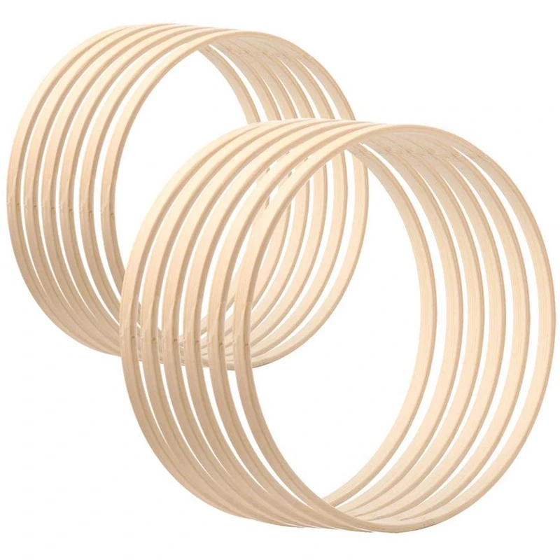

Bamboo Rings Hoops Macrame Ring,Dream Catcher Bamboo Rings Supplies, Bamboo Hoops Macrame Creations Ring For Crafts