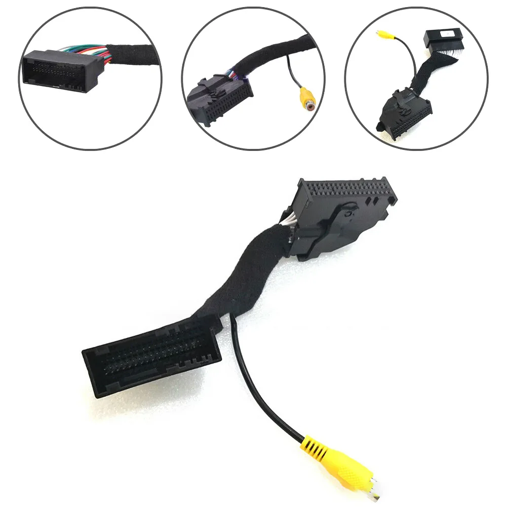 

Кабель-переходник с RCA для Ford 2011-2016 для Mustang 2019 + для камеры заднего вида 1 шт. адаптер