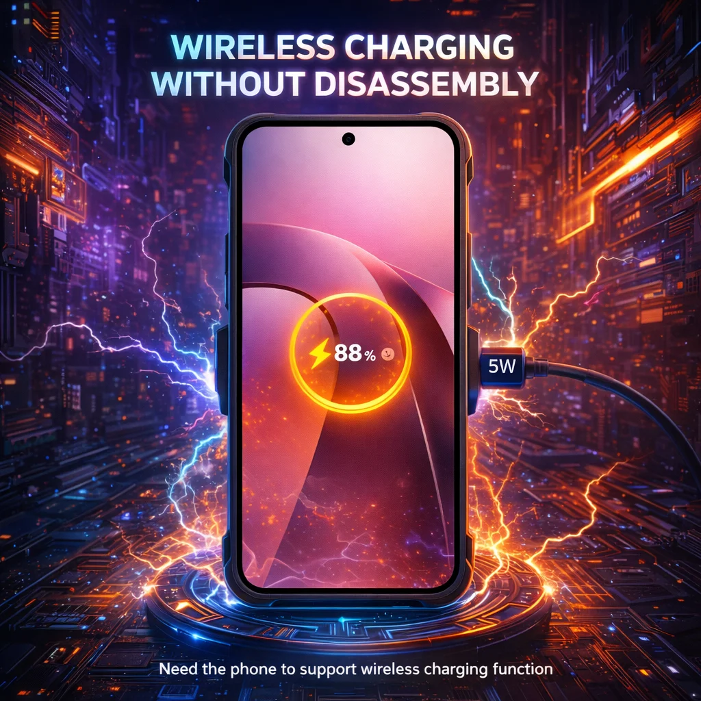 Фото Мягкий чехол для HMD Key Aura2 Aura 2 Arc 4G из ТПУ с противоударными утолщенными краями CA0002 №4