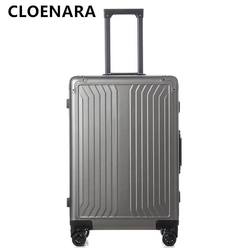 Мужской чемодан COLENARA 20 дюймов 24 дюйма 28 новый на колесиках из алюминиевого