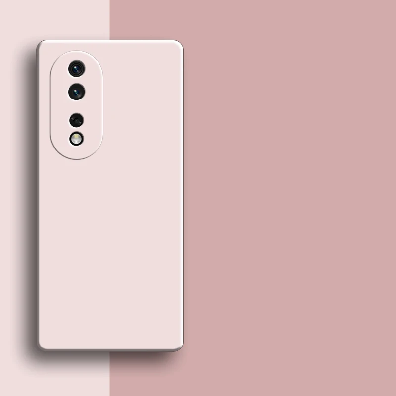 For Honor 80 Pro Case 6.78 Inch Original Liquid Silicone Rubber Shockproof Bumper Honor 50 60 70 80 Pro Cover For Honor 60 80 SE