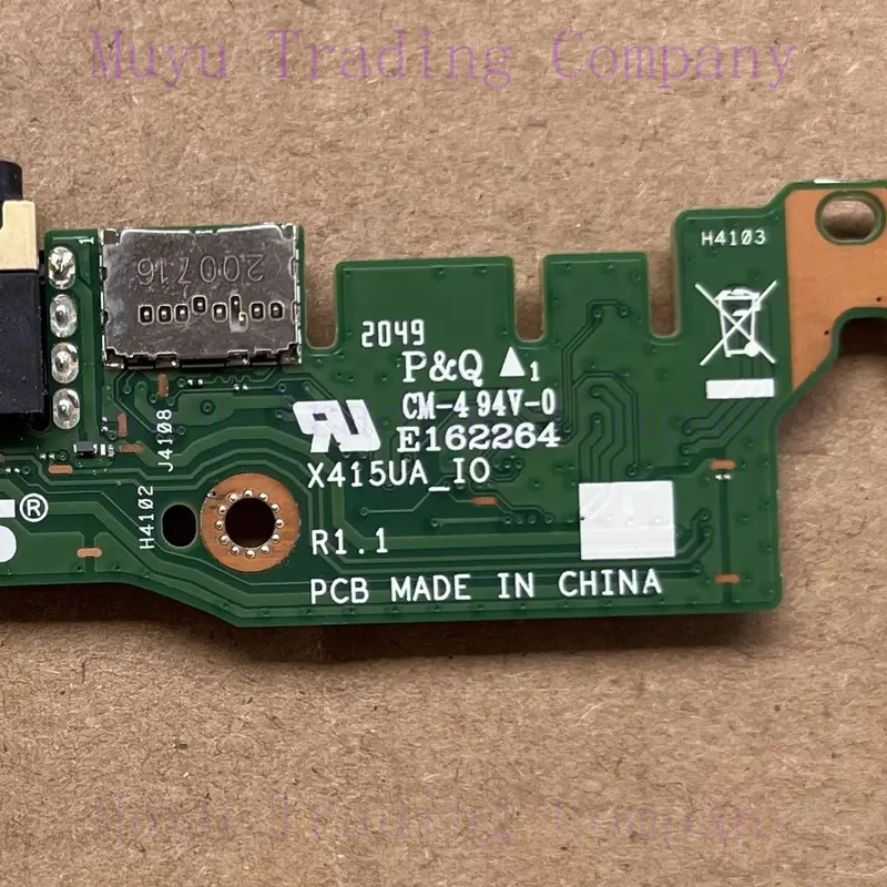 Для Asus VivoBook 14 x415 x415j x415ja x415ea x415ua v4200j v4200e v5200e USB-разъем для ноутбука наушники