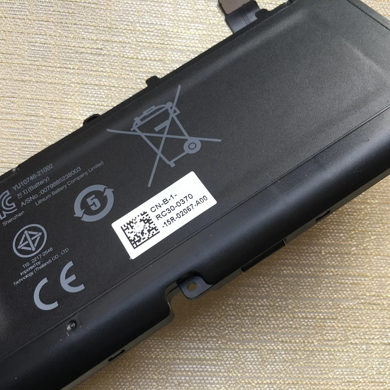 SupStone RC30-0370 Аккумулятор для ноутбука Razer Blade 14 дюймов Ryzen 2021 2022 RTX3060 3070 3080 RZ09-0370BEA3