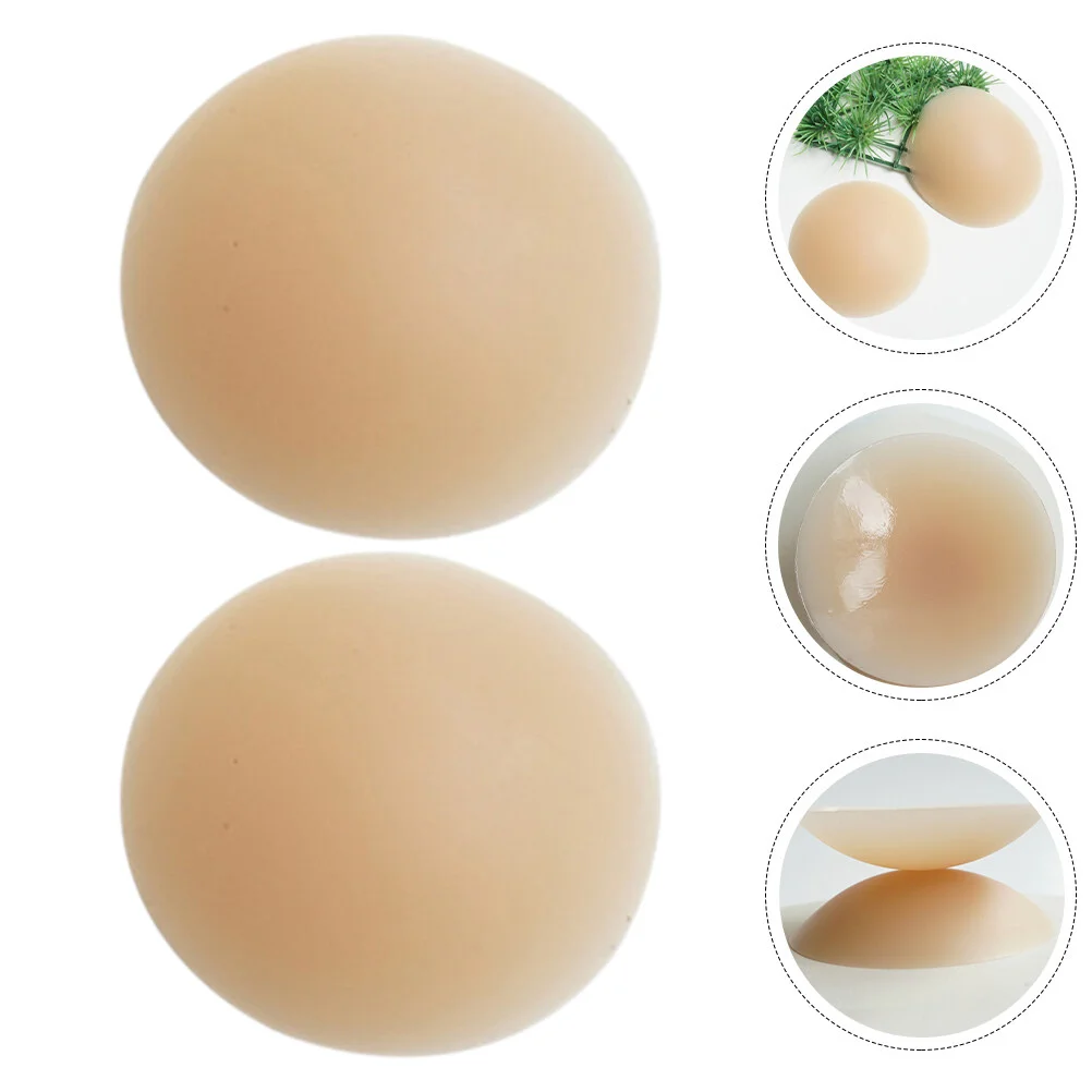 

Silicone Stickers Strapless Dress Lady Cover Areola Thin Pasties Silica Gel Summer Breast Pasty Covers Miss