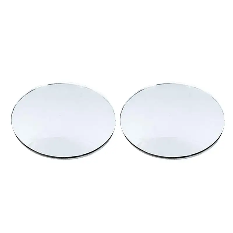 

Car Blindspot Mirror Glass Round Convex Rear View Mirror Adjustable 360 Degree Rotate Car Side Mirror Stick For Cars Trucks 2