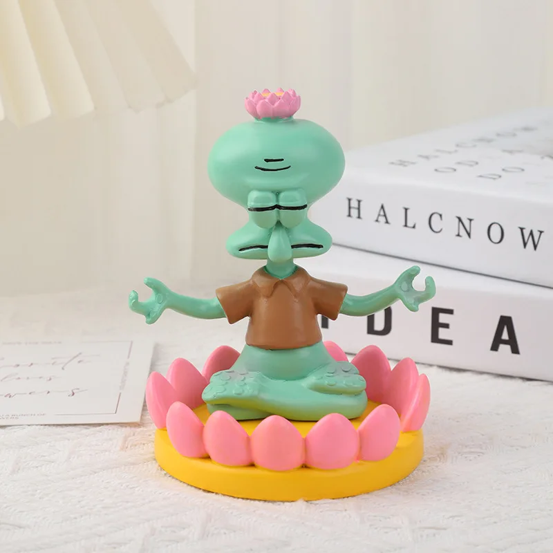 3D осьминог украшение для стола фигурка из смолы портативная подставка телефона