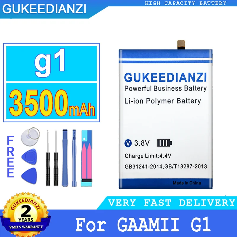 

Bateria 3500mAh High Capacity Battery g1 For GAAMII G1 High Quality Battery