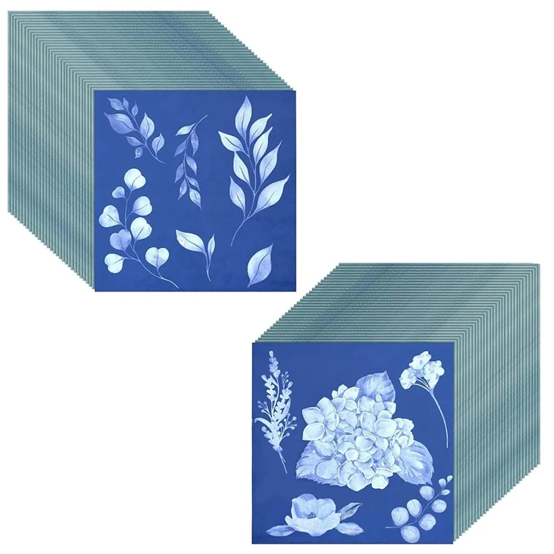 Бумага цианотипа 60 листов Набор для рисования с высокой чувствительностью