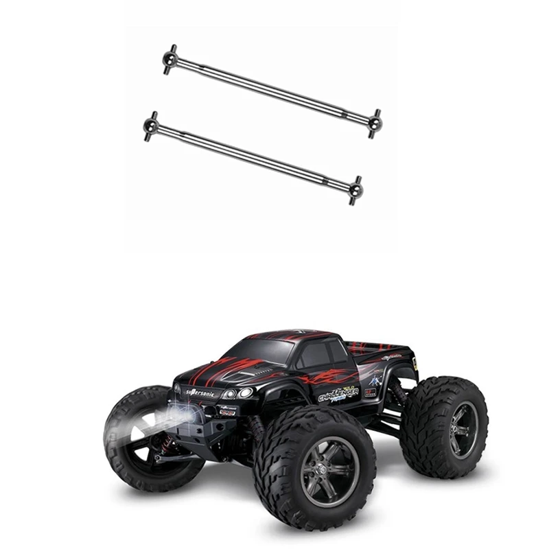 2 шт. металлический приводной вал Dogbone для XLH XINLEHONG X9115 X9116 X9120 1/12 Monster Truck RC