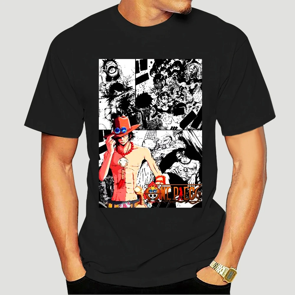 

Portgas D Ace Manga Strip Anime Unisex Tshirt T-Shirt Tee ALL SIZES 6455X