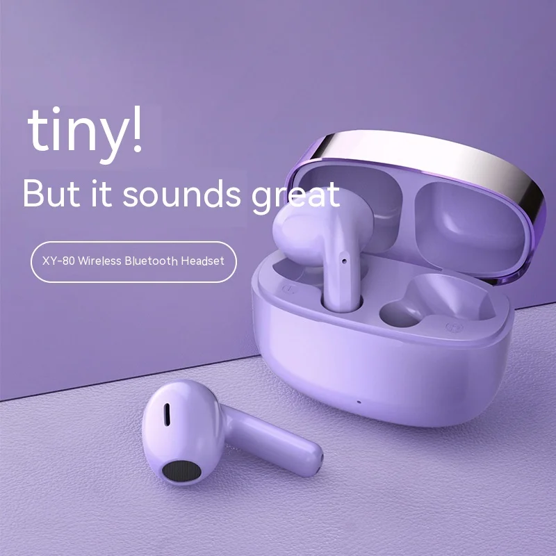 

Wireless Bluetooth Earphones New Simple Binaural5.1Stereo Electroplating Process in-Ear