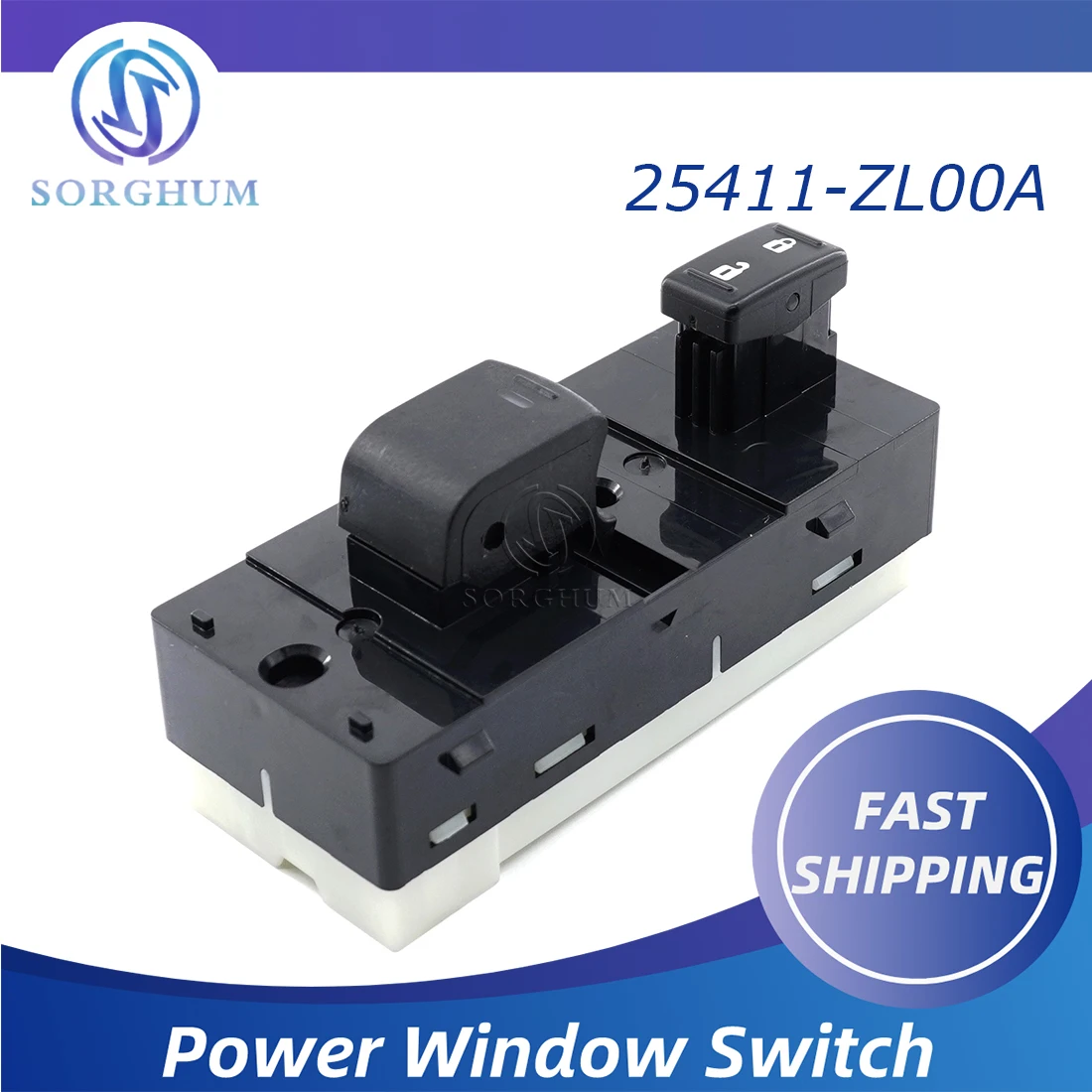 

Sorghum 25411-ZL00A 25411ZL00A Passenger Right Electric Power Window Lifter Switch For Nissan Frontier 2009-2019 Car Accessories