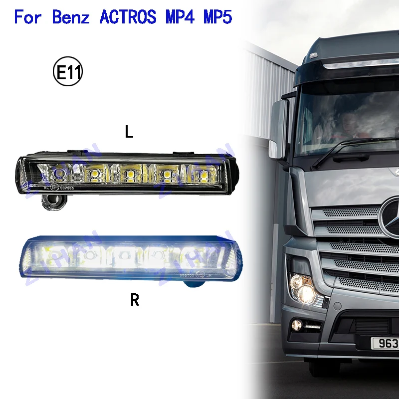 

1 Pair 24V For Mercedes Benz truck MP4 daytime running light LED modules link 9608201056 9608200956