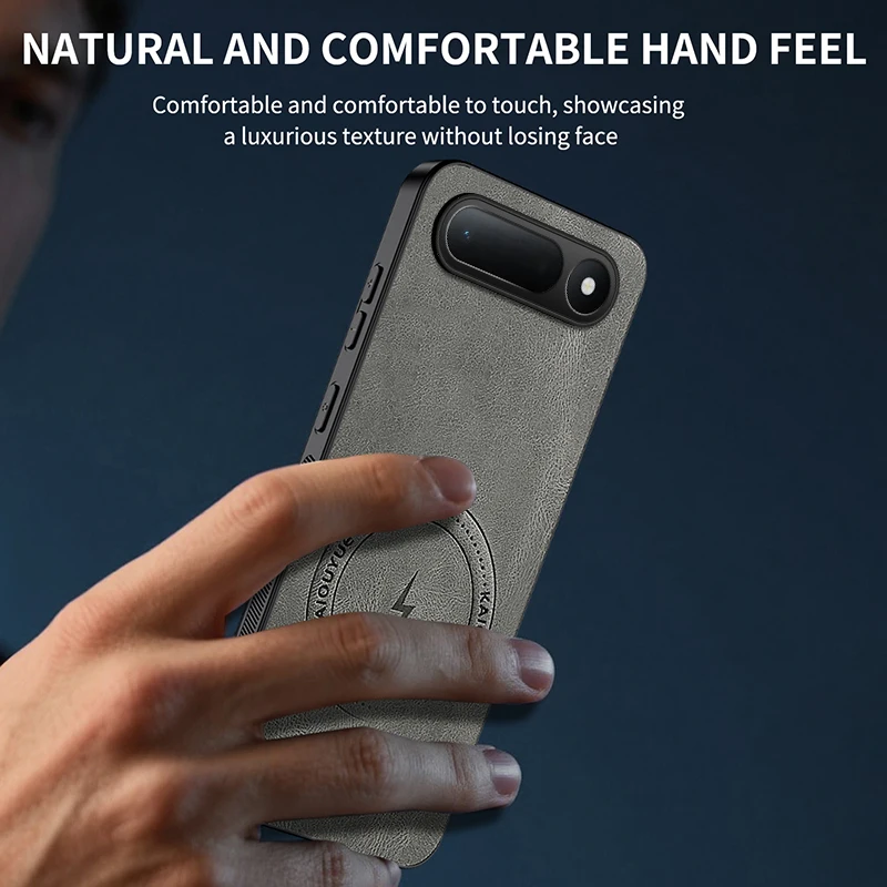 Фото Чехол для Realme C83, роскошный кожаный чехол с молниеносным дизайном и встроенным магнитом, ударопрочный бампер-футляр. №5