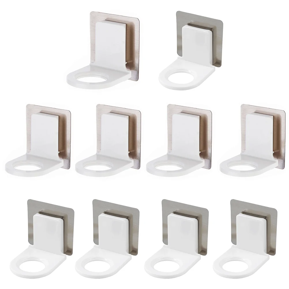 

Wall Holder Bottle Shower Metal Hook Shampoo Soap Bracket Mounted Gel Dispenser Stand Mount Hooks Hand Hanging Rack Bottles Pump