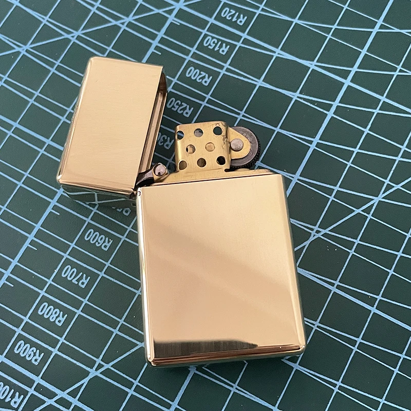 

1 PC EDC Outdoor Pocket Tool Brass Lighter Outdoor Camping Ignition Tool Igniter Cigarette Lighter Cigar Windproof