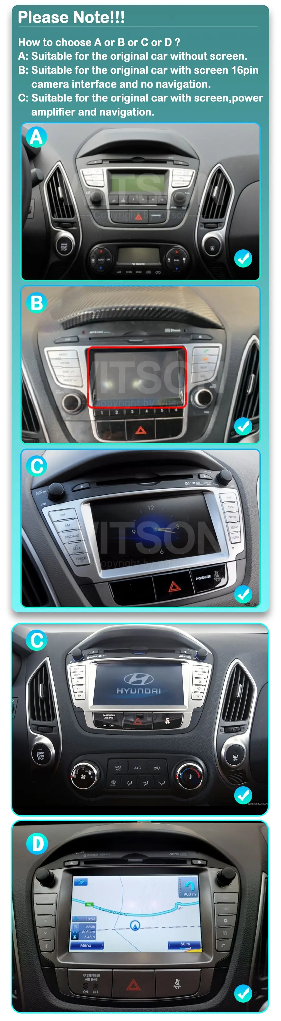 Мультимедийная стереосистема 10 88 дюйма для Hyundai Tucson 2 LM IX35 2009-2015 автомобильная