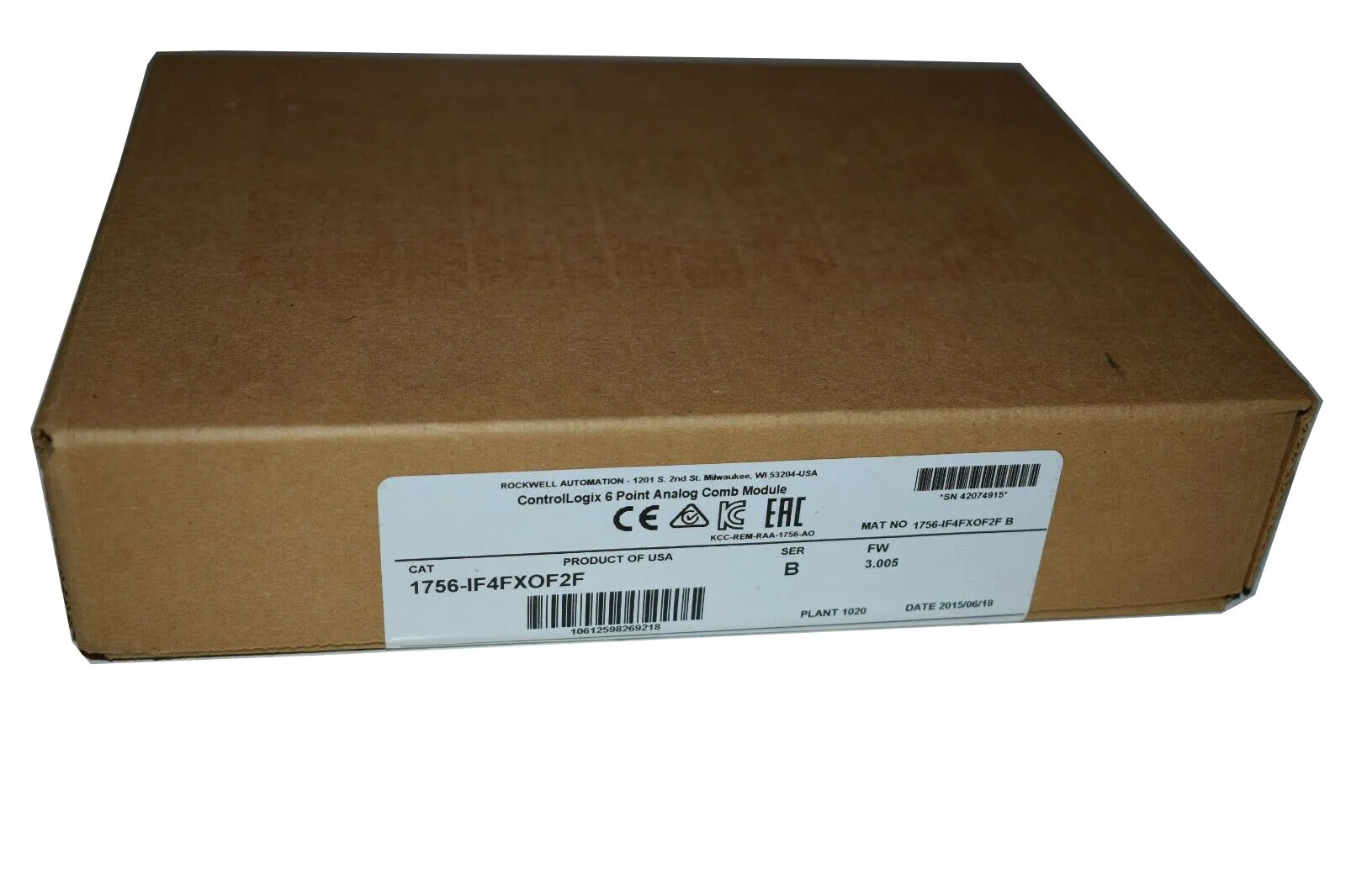 

New Original In BOX 1756-IF4FXOF2F 1756IF4FXOF2F{Warehouse stock} 1 Year Warranty Shipment within 24 hours