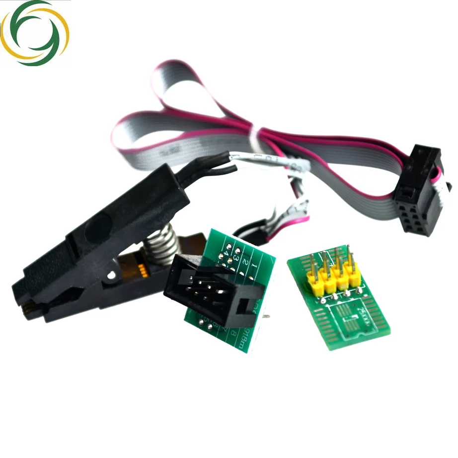 USB-программатор CH341A 24 25 серия EEPROM модуль программатора с флэш-BIOS + зажим SOIC8 SOP8 для