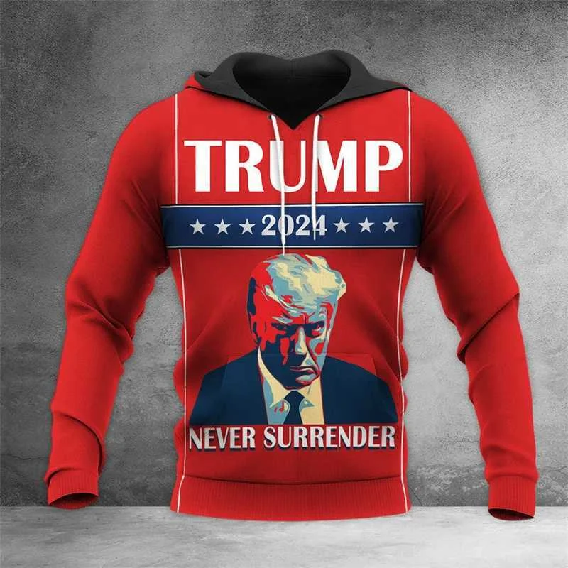 Толстовки с принтом Дональда Трампа и борьбы 3D для болельщиков толстовка унисекс