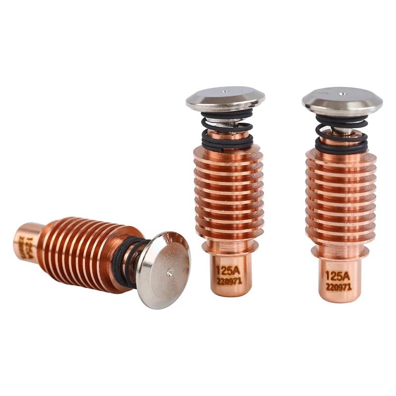 10Pcs 220971 Electrodes For Hypertherm-PMX 125 Plasma Cutting Torch Consumables