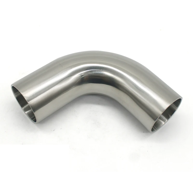 Бесшовная сварная труба из нержавеющей стали SS304/SS316L 19-108 мм 90 градусов