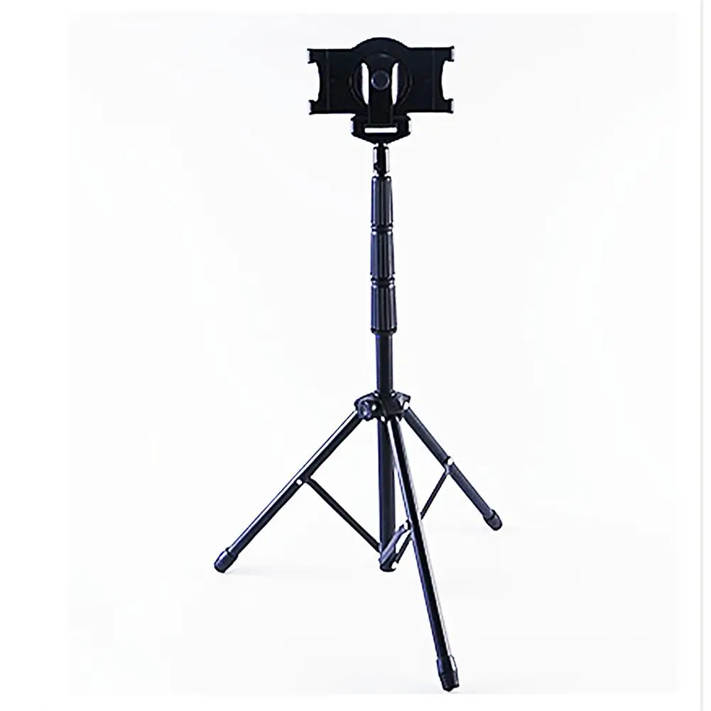 

Phone Tripod Tablet Stand Holder Desk Metal Floor Tripod Adjustable Lift Live Video Lazy Bracket For 7-10.5 Inch Ipad Tablet