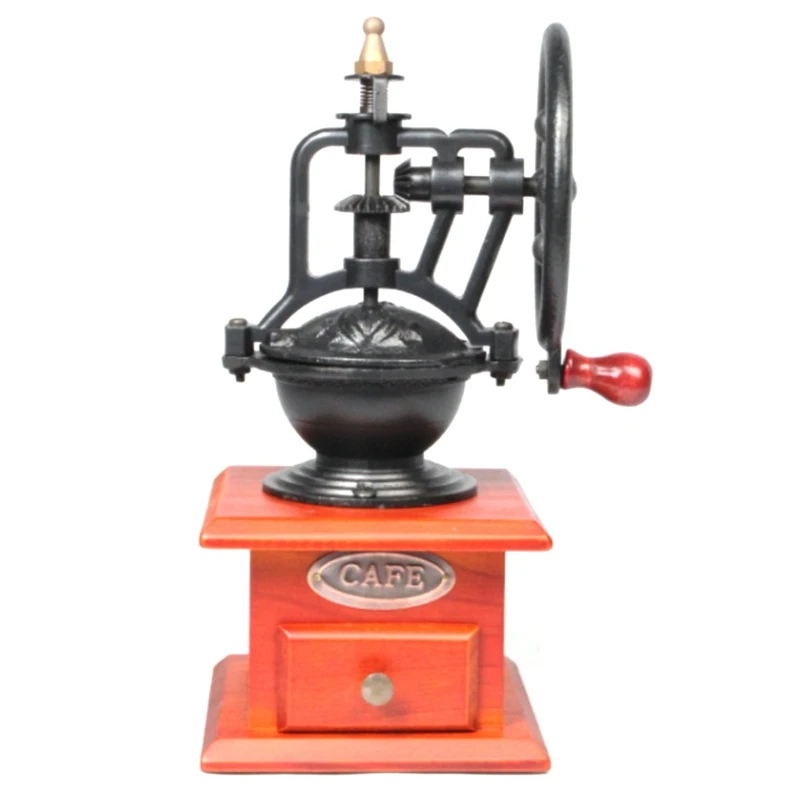 

Classic Retro Hand Crank Grinder Household Manual Portable Coffee Grinder Small Hand Grinder Coffee Machine