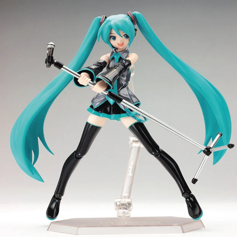 

15cm Anime Hatsune Miku Kawaii Model Movable Cy Hand-made Face Changing Accessory Doll Action Figures Toys Girl Birthday Gift