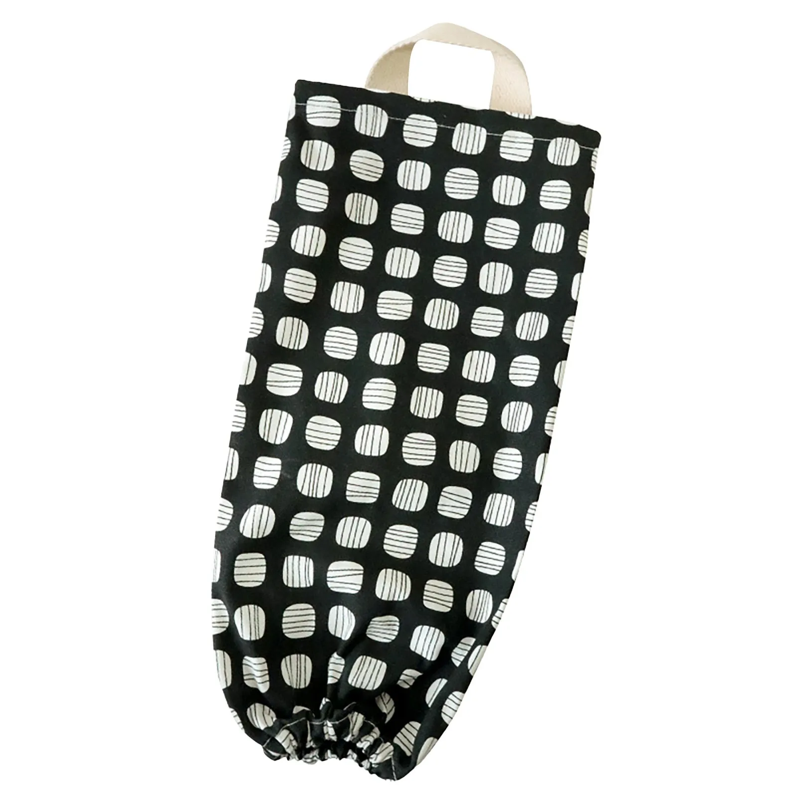 

Plastic Bag Holder Natural Cotton Grocery Shopping Bag Holder Cute Pantry Decor Storage Containers for Room