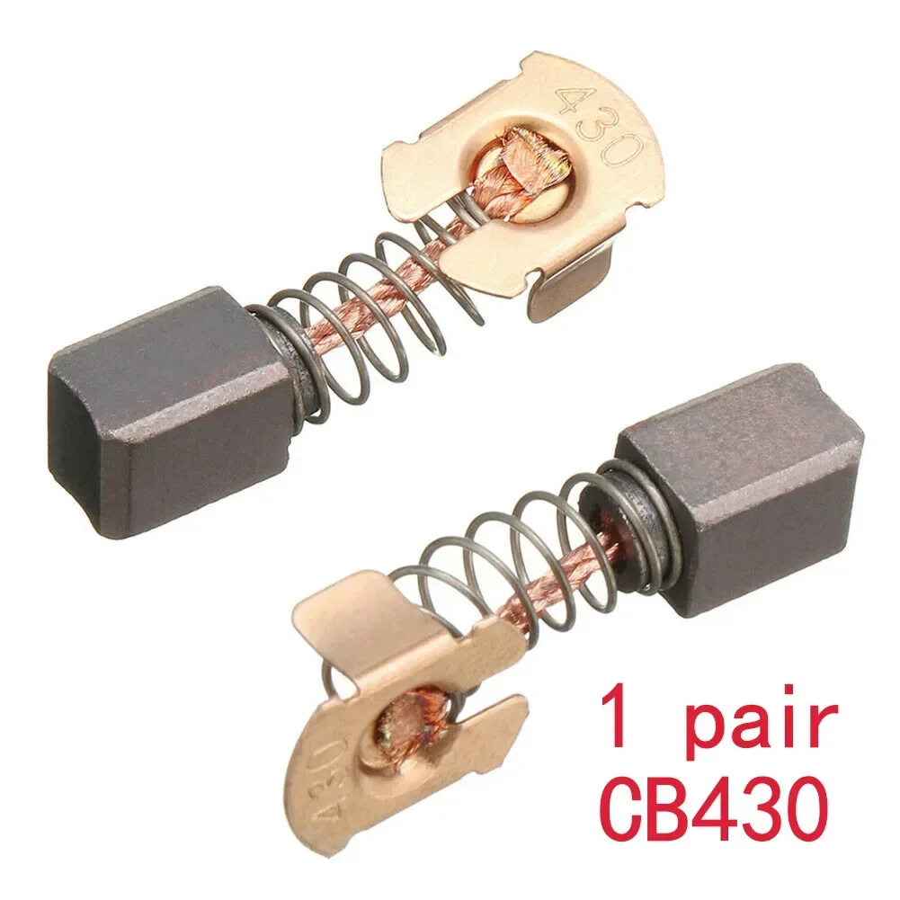 2 шт. угольные щетки для угловой шлифовальной машины Makita CB43018V Bga450 7*7*10 мм