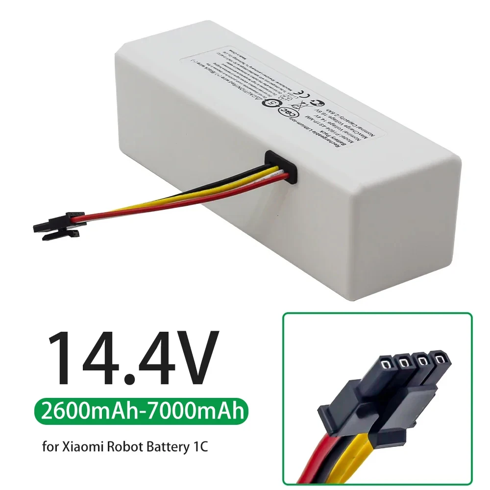 Аккумулятор для робота-пылесоса Xiaomi 1C P1904-4S1P 14 4 В 2600 мАч/7000 мАч