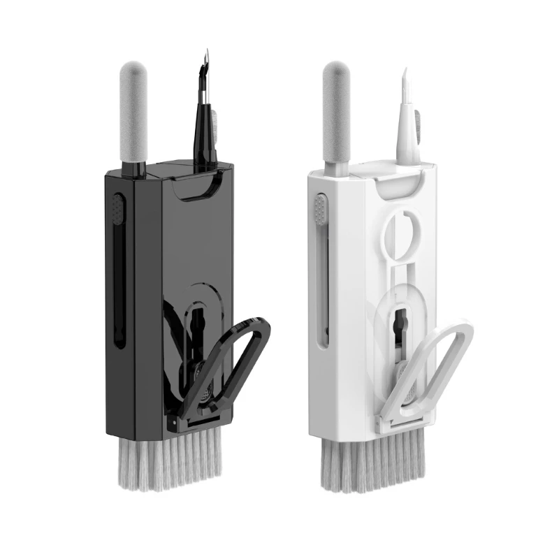 

8 in 1 Bluetooth-compatible Earphones Cleaning Tool Durable Earbuds Cleaner Kit Clean Brush Pen Keycap Puller