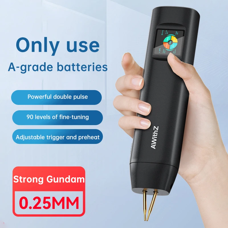 H2 Большой цветной экран 90-ступенчатый аппарат для точечной сварки Регулируемый