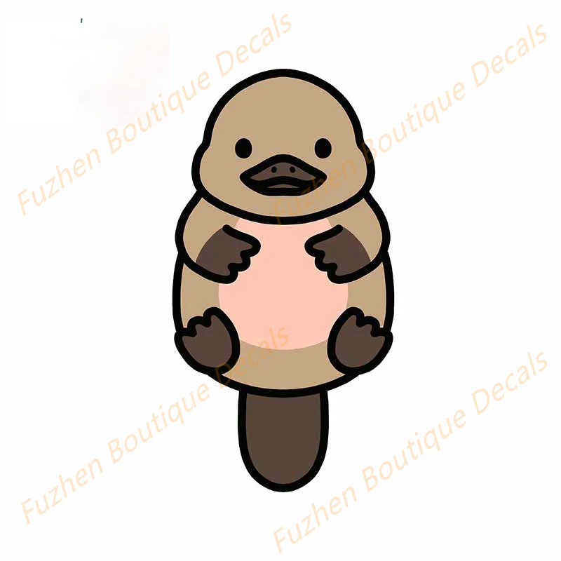

Fuzhen Boutique Decals Exterior Accessories for Platypus Vinyl Car Stickers Suitcase Creative Camper Graffiti Sticker Decal