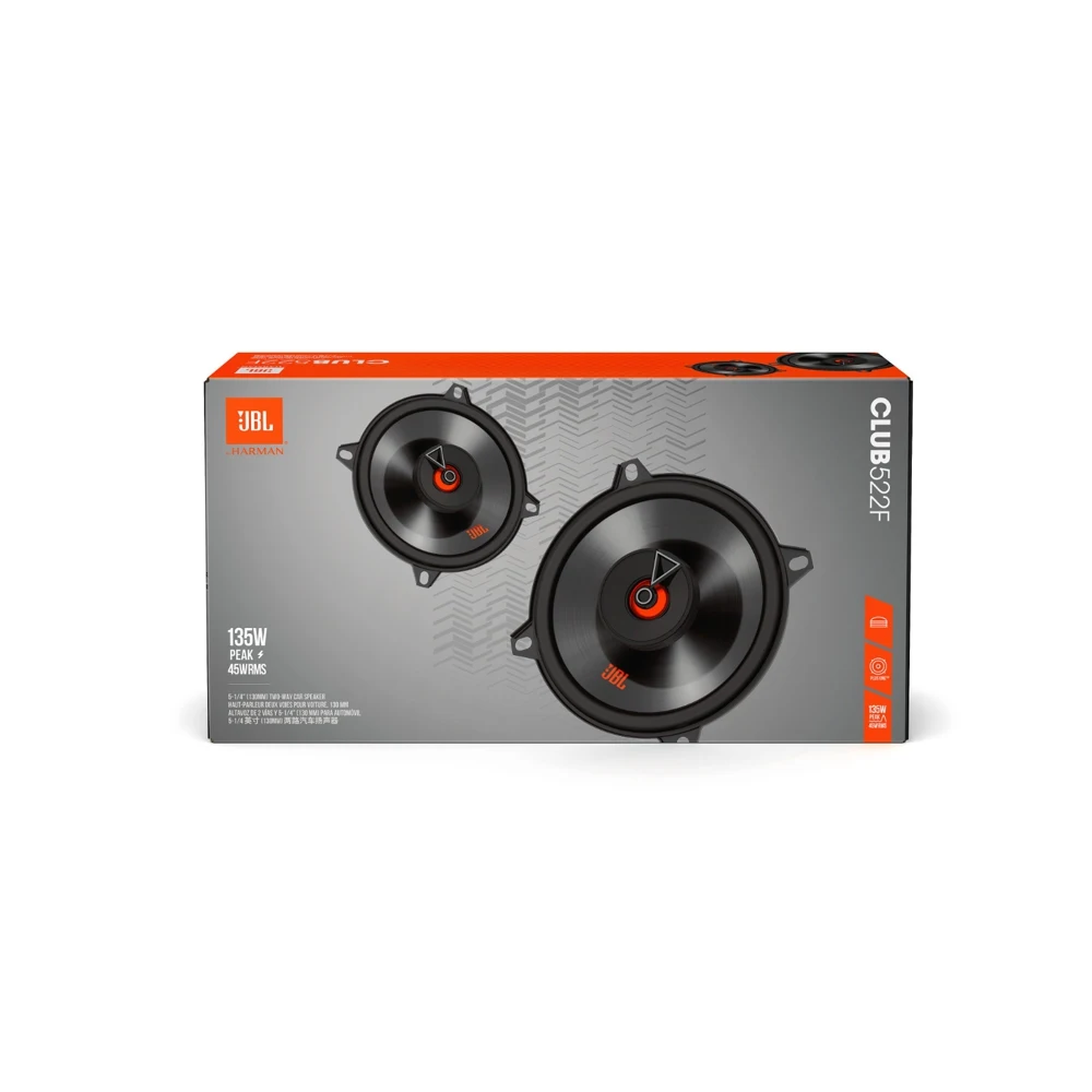 Автомобильная акустика JBL CLUB 522F двухполосная коаксиальная |