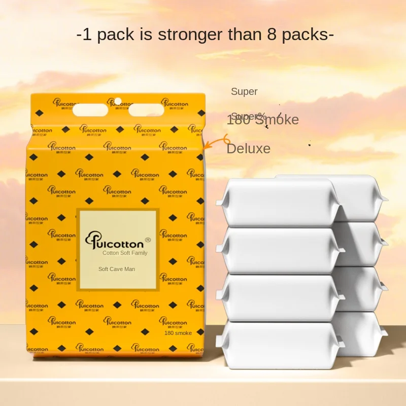 Полностью Хлопковое Одноразовое Полотенце Для Лица Детей 180 Шт.