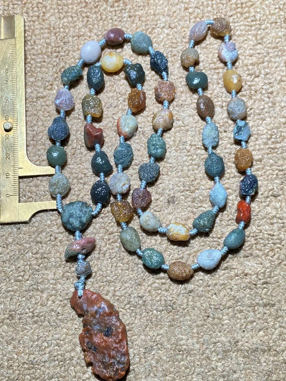 1 шт./Лот Черный Гора Агат шероховатый камень браслет ожерелье коллекционные