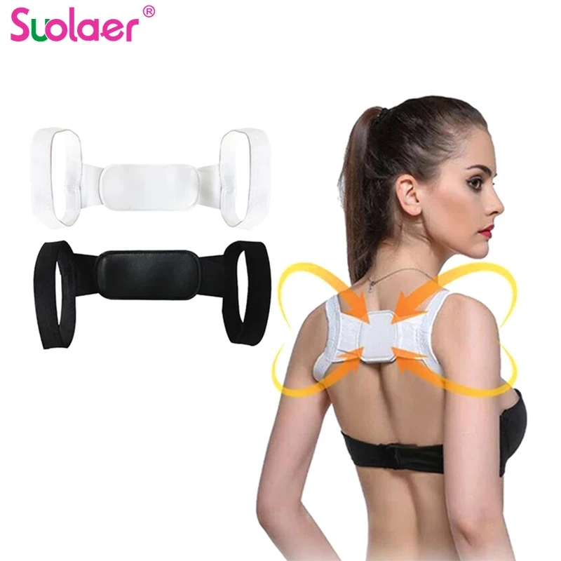

XXL-S Корректор осанки через плечо для взрослых детей корсет для поддержки позвоночника коррекция пояса ортопедическая коррекция правильной...