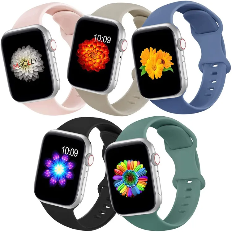 

Apple watch universal monochrome tpu reverse buckle watch strap