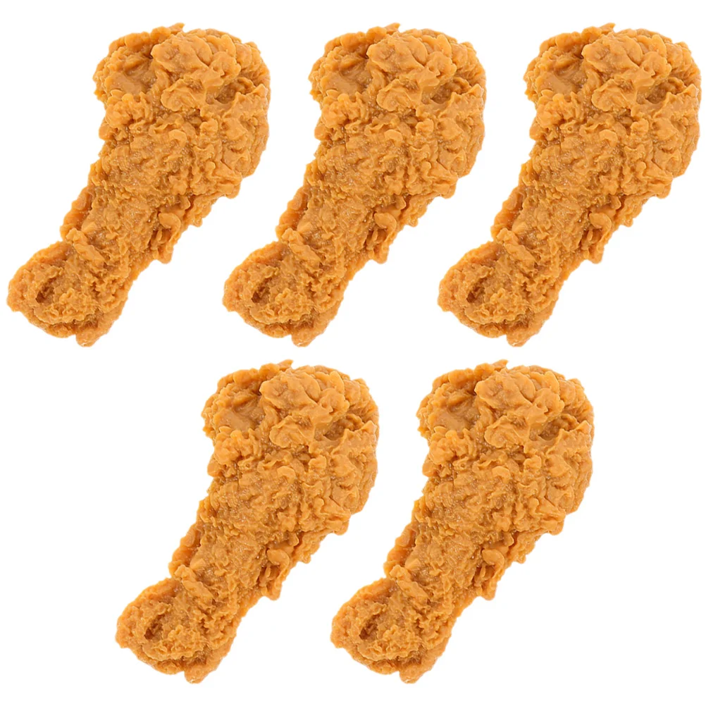 5 шт. украшение имитация куриных ножек игрушки декор для окон ПВХ искусственное