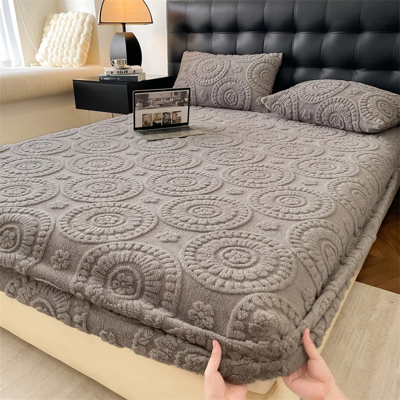 Dreamreal Односпальная простыня из полиэстера/хлопка