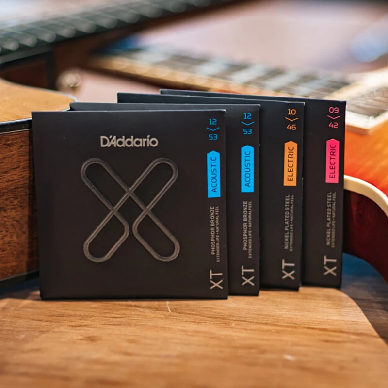 Оригинальные Струны для гитары D'Addario XT phosphphosph, 5 шт.
