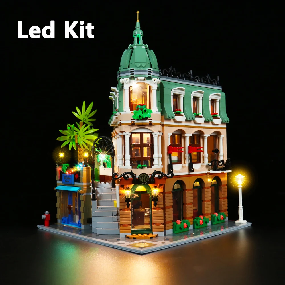 

Newest LED Lighting Set For 10297 Boutique Hotel Bricks Light Kit (NOT Include the Model) DIY Light Toys Home Decoration