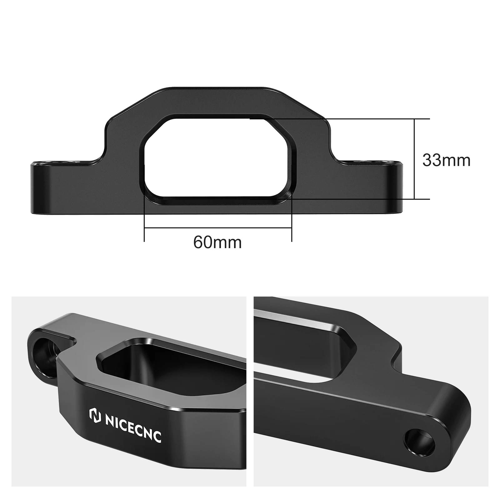 Буксирный крючок для Kawasaki терикс KRX 1000 2020-2023 KRF1000 алюминиевые передние и задние