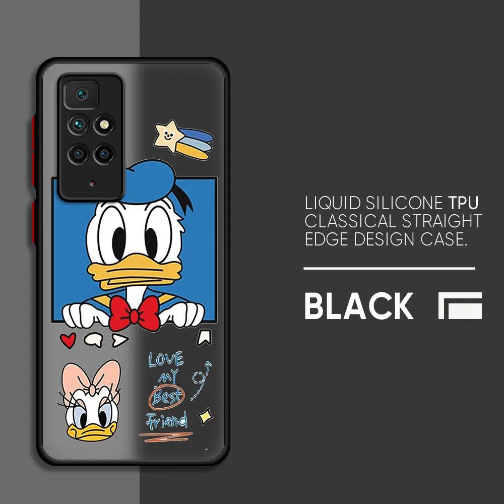 Чехол для телефона с Микки Маусом стичем Дональдом Xiaomi Redmi 9 10A 9A 10 12 5G 9T A2 10C 12C 9C A1 Plus