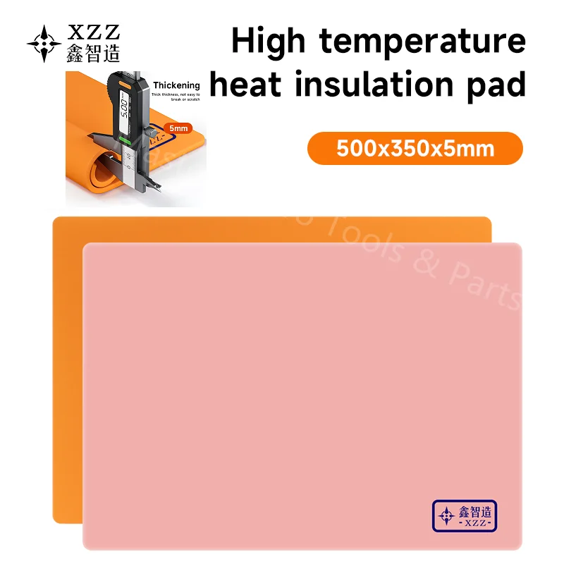 High Temperature Heat Insulation Pad BGA Soldering Mat Thick 5*500*350mm Wide Size Phone Laptop Tools Parts Storage