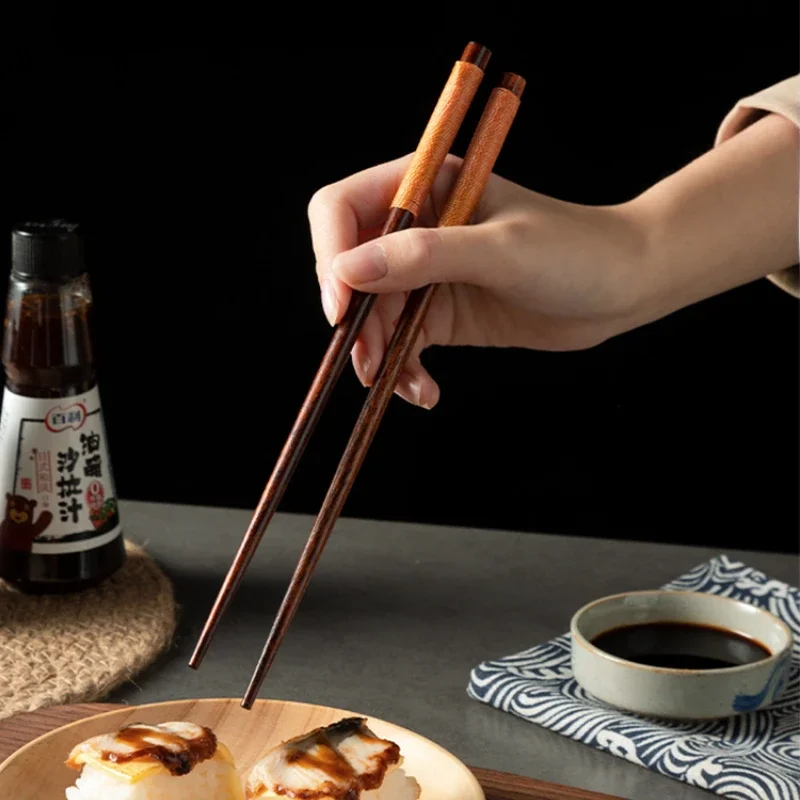 Экологичные деревянные палочки для еды в японском стиле домашнего использования
